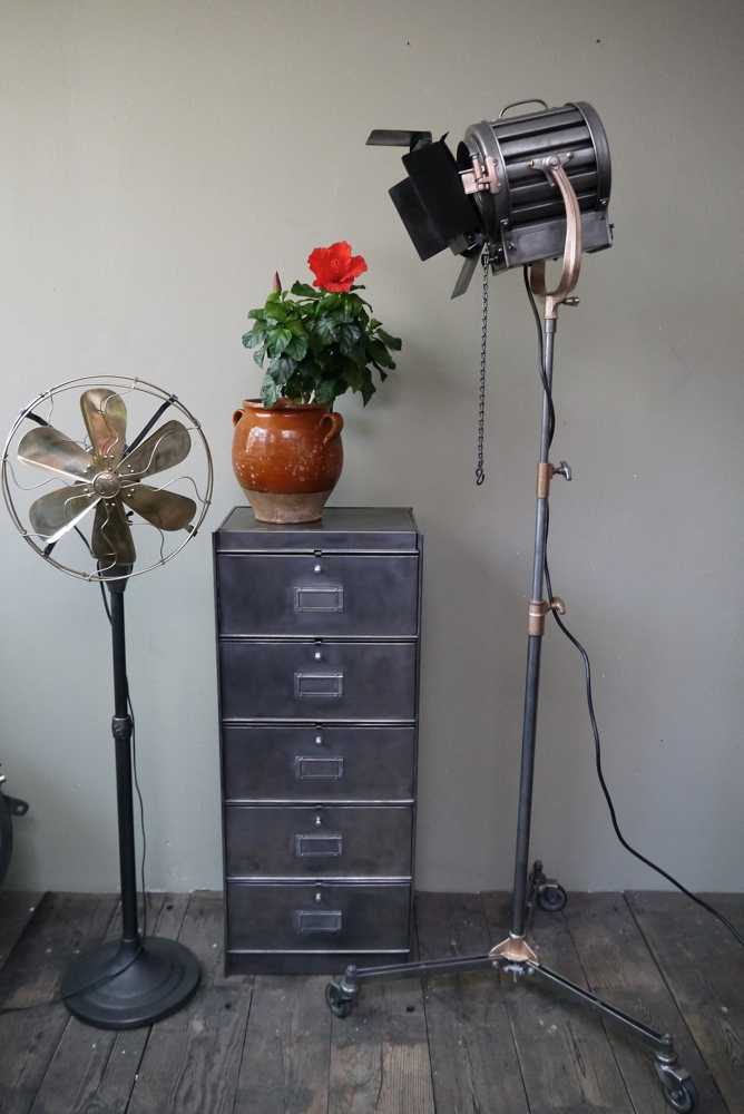 ancien meuble 5 casiers industriel a clapet Roneo 50/60 – Image 11