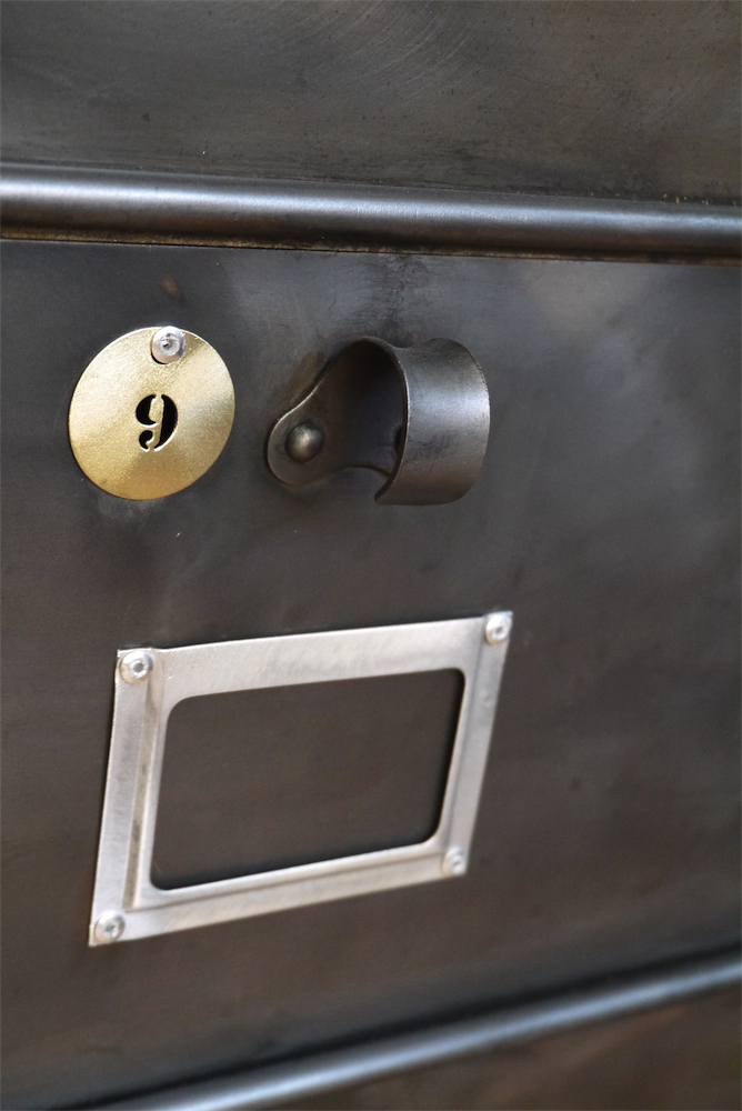 ancien grand meuble 15 casiers industriel strafor – Image 10