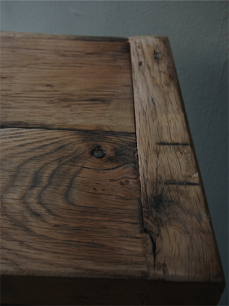 ancien grand meuble 15 casiers industriel strafor plateau chene massif – Image 11