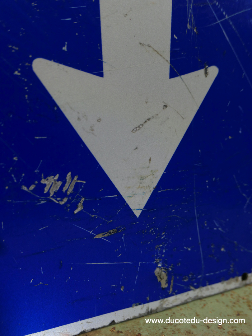 ancien panneau de signalisation Suisse voie prioritaire – Image 4