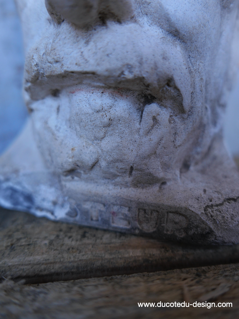 Buste en platre de Pasteur , medecine – Image 3