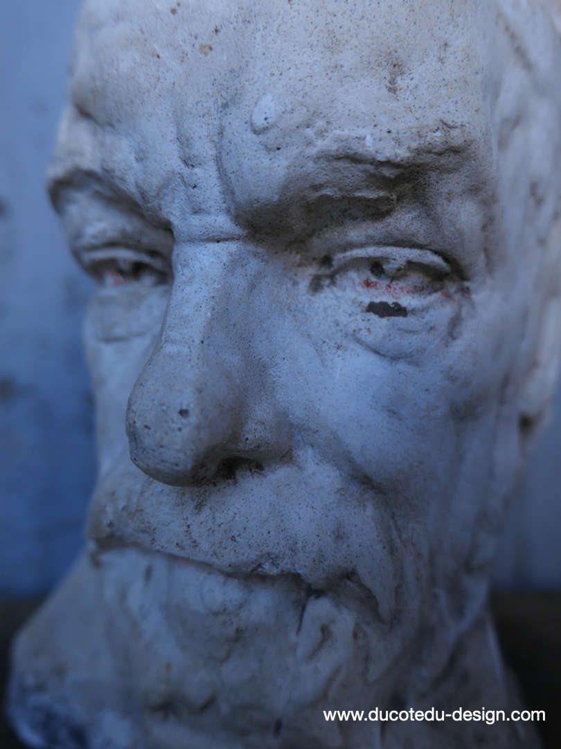 Buste en platre de Pasteur , medecine – Image 4