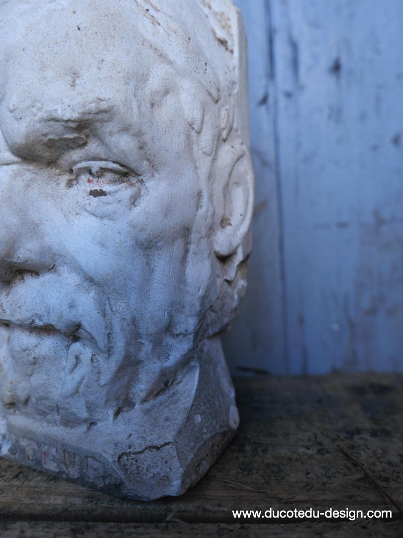 Buste en platre de Pasteur , medecine – Image 5