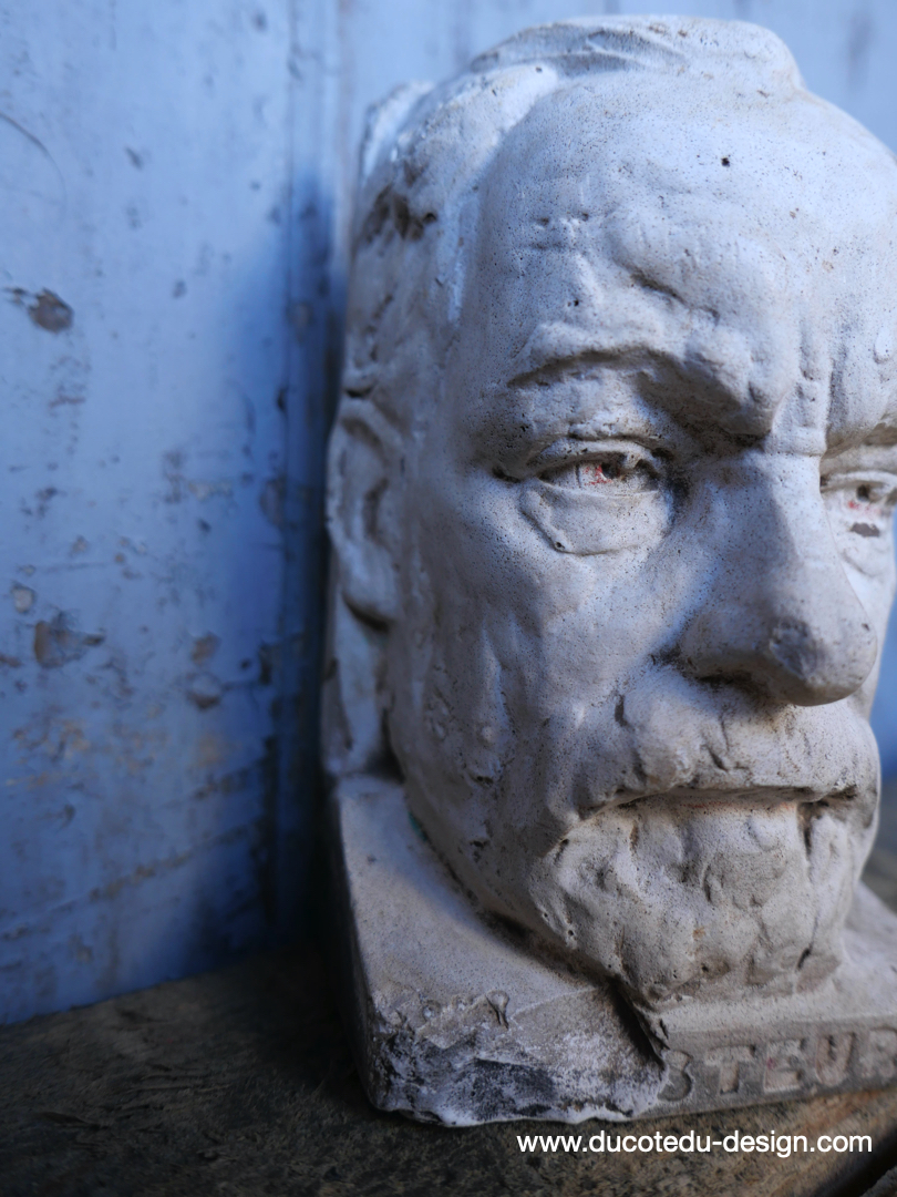 Buste en platre de Pasteur , medecine – Image 6