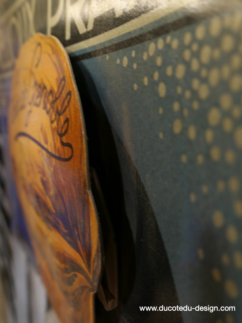 ancienne publicité carton chocolat pelloux prayer / noix de grenoble – Image 6