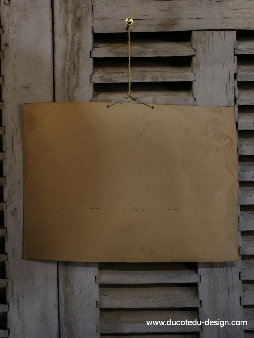 ancienne publicité carton chocolat pelloux prayer / noix de grenoble – Image 9