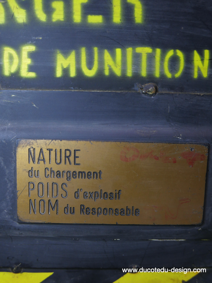 Plaque metal de chargement de munition / armement avion – Image 5
