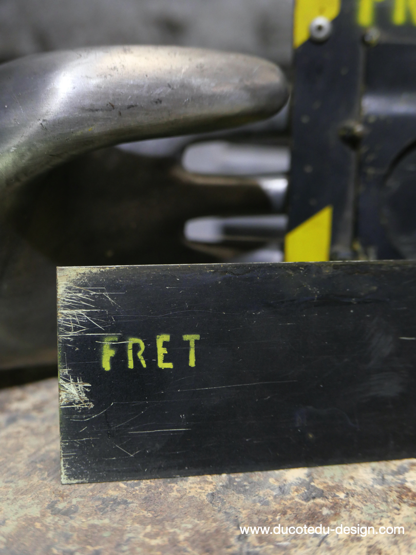 Plaque metal de chargement de munition / armement avion – Image 9