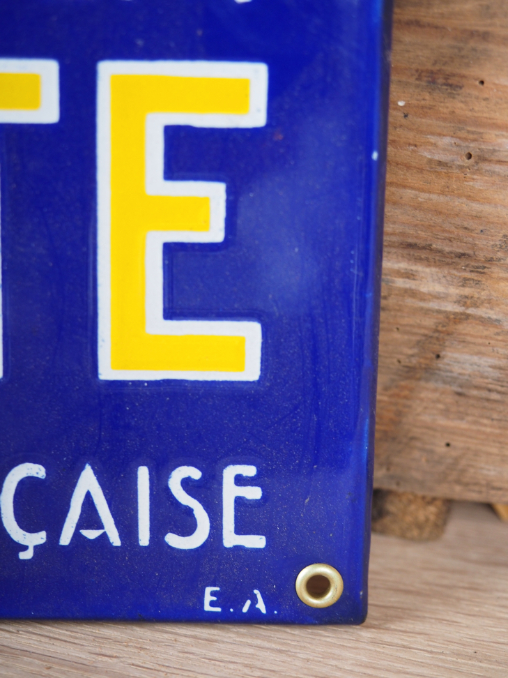 ancienne plaque emaillee publicitaire Arlatte chicorée – Image 10