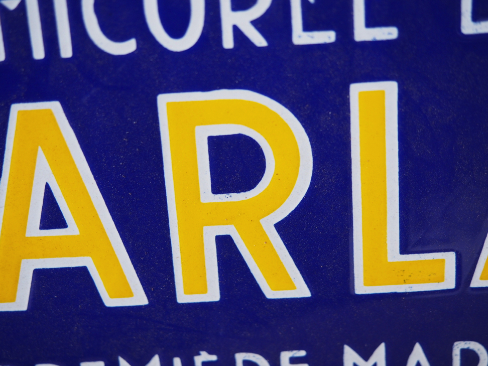 ancienne plaque emaillee publicitaire Arlatte chicorée – Image 11