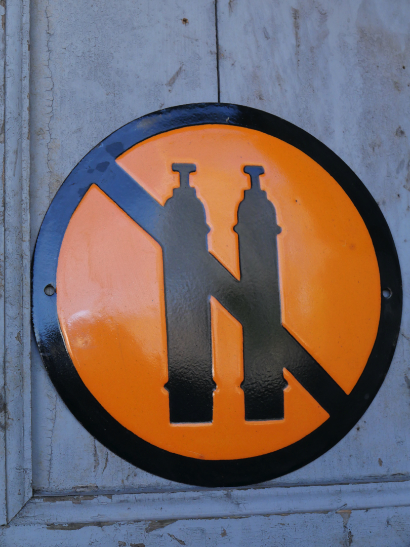 Plaque emaillee signalitique usine russe – Image 3