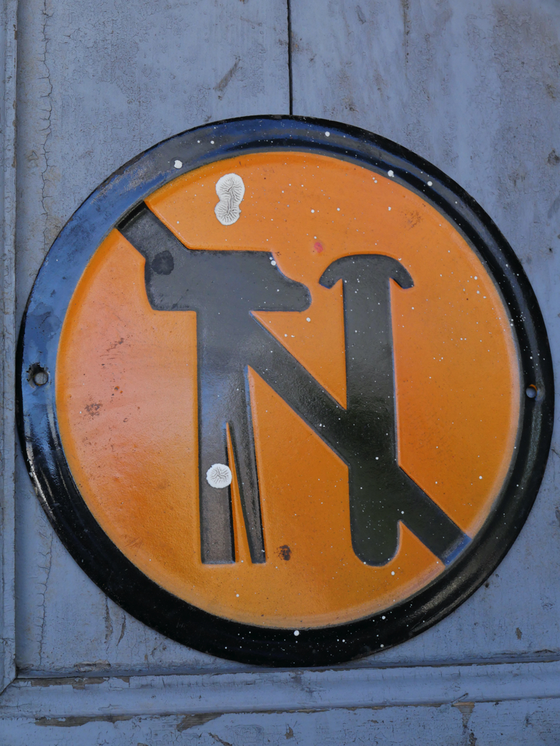 Plaque emaillee signalitique usine russe – Image 3