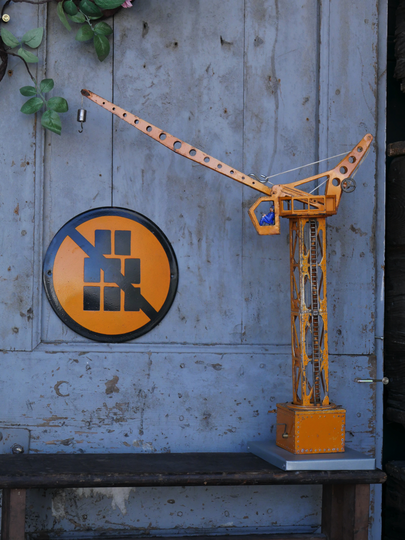 Plaque emaillee signalitique usine russe – Image 2