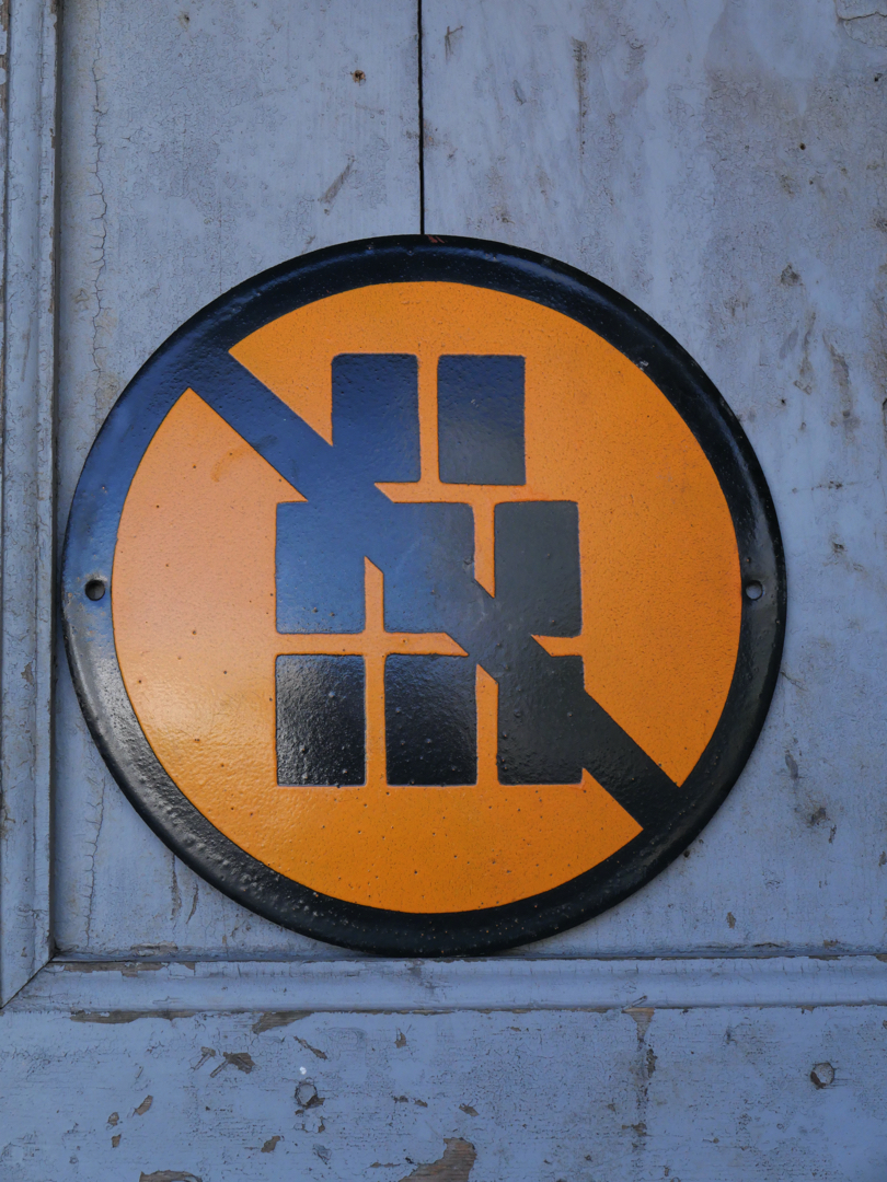 Plaque emaillee signalitique usine russe – Image 3