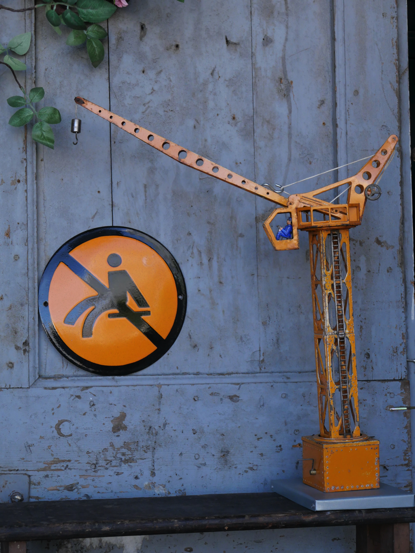 Plaque emaillee signalitique usine russe – Image 2