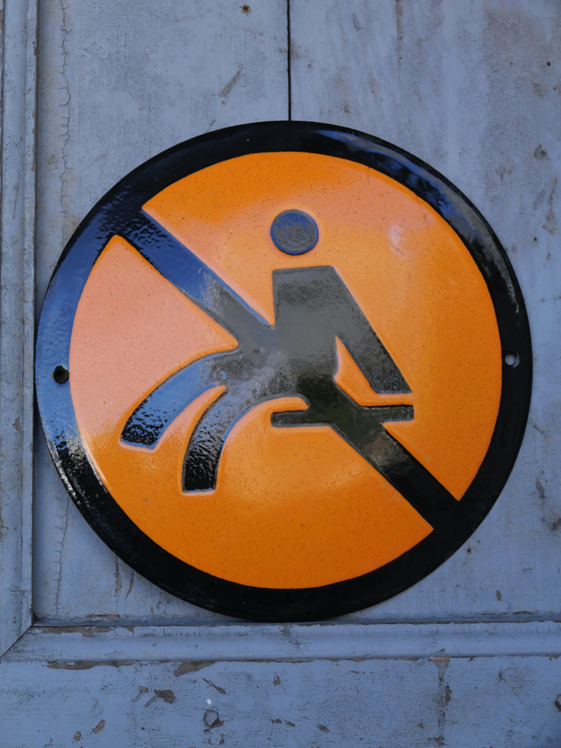 Plaque emaillee signalitique usine russe – Image 3