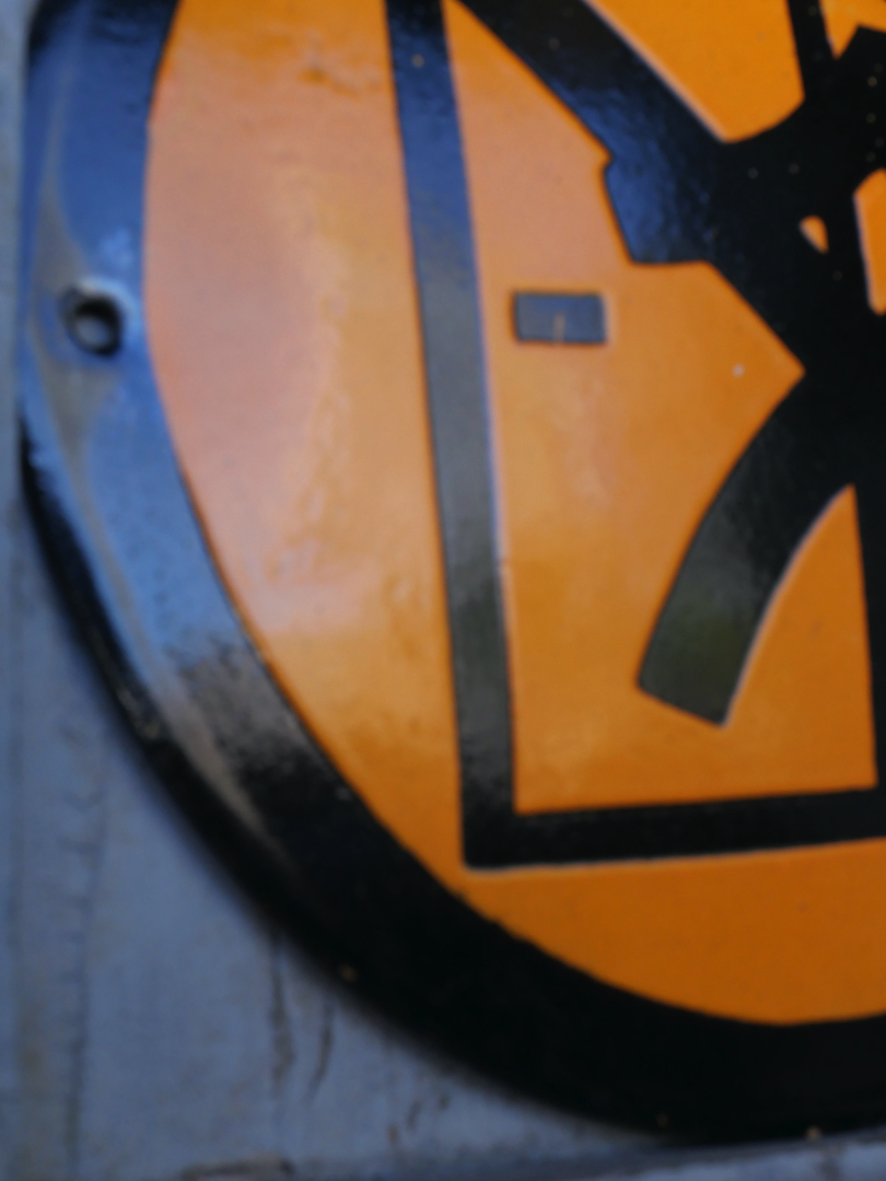 Plaque emaillee signalitique usine russe – Image 4