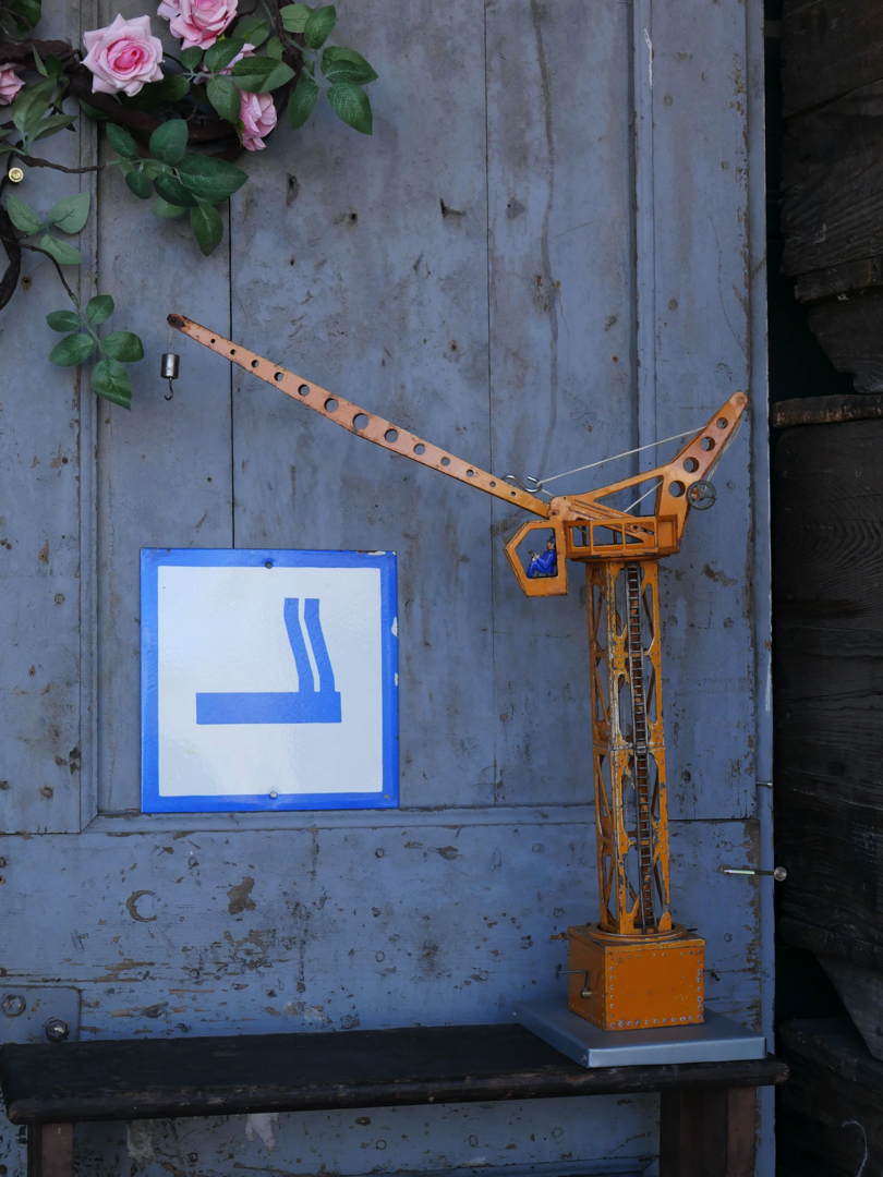 Plaque emaillee signalitique usine russe – Image 2