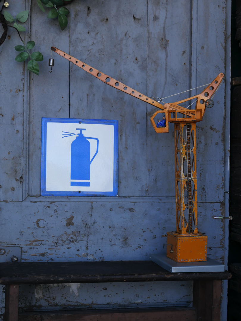 Plaque emaillee signalitique usine russe – Image 2