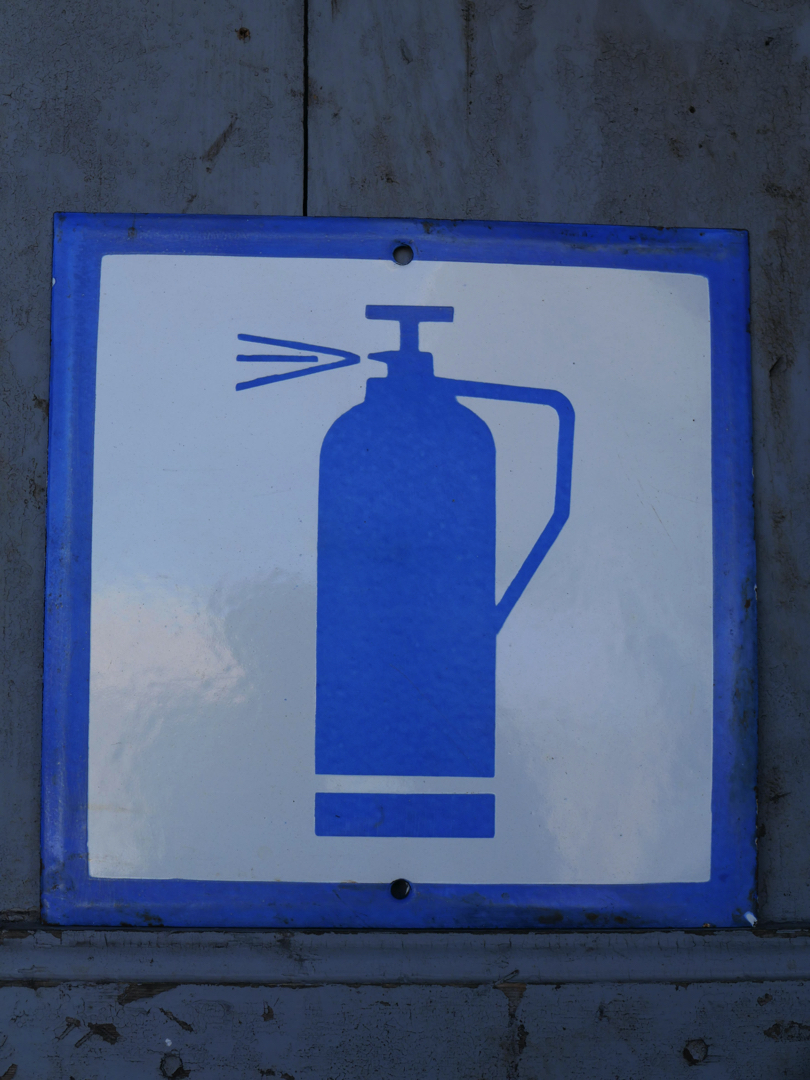 Plaque emaillee signalitique usine russe – Image 3