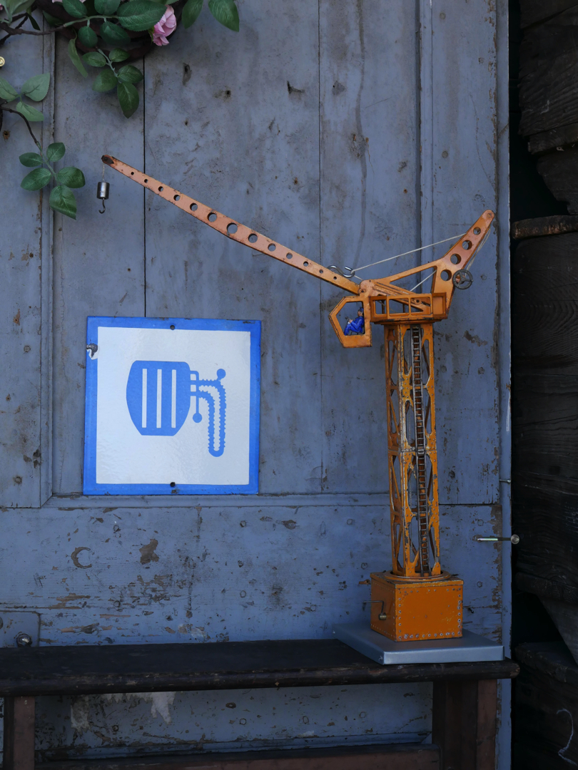 Plaque emaillee signalitique usine russe – Image 2