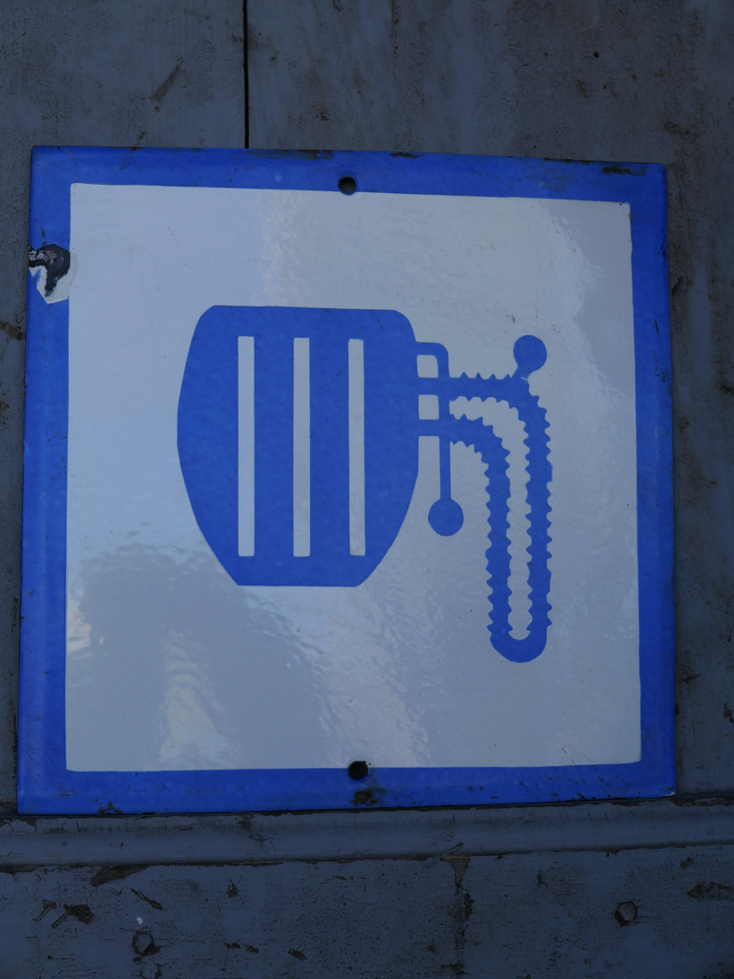 Plaque emaillee signalitique usine russe – Image 3