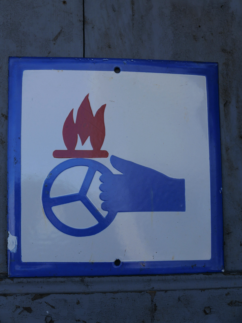 Plaque emaillee signalitique usine russe – Image 3