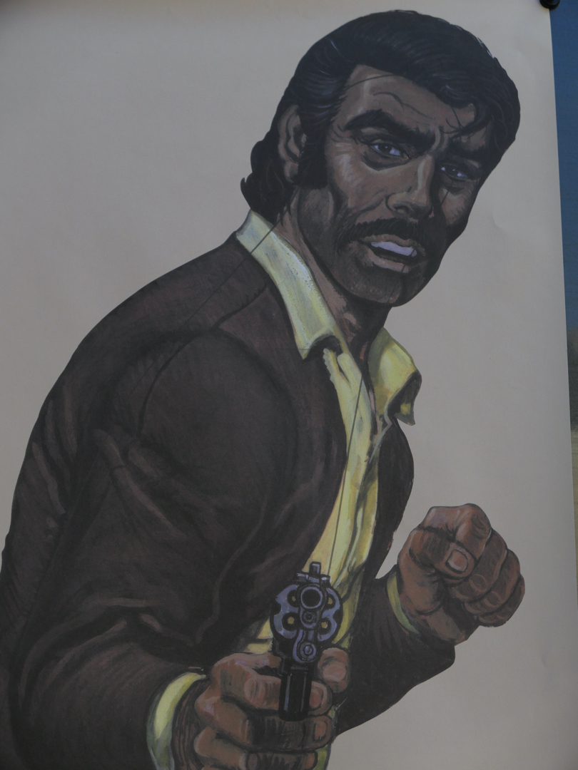 affiche poster cible silhouette gangster police – Image 3