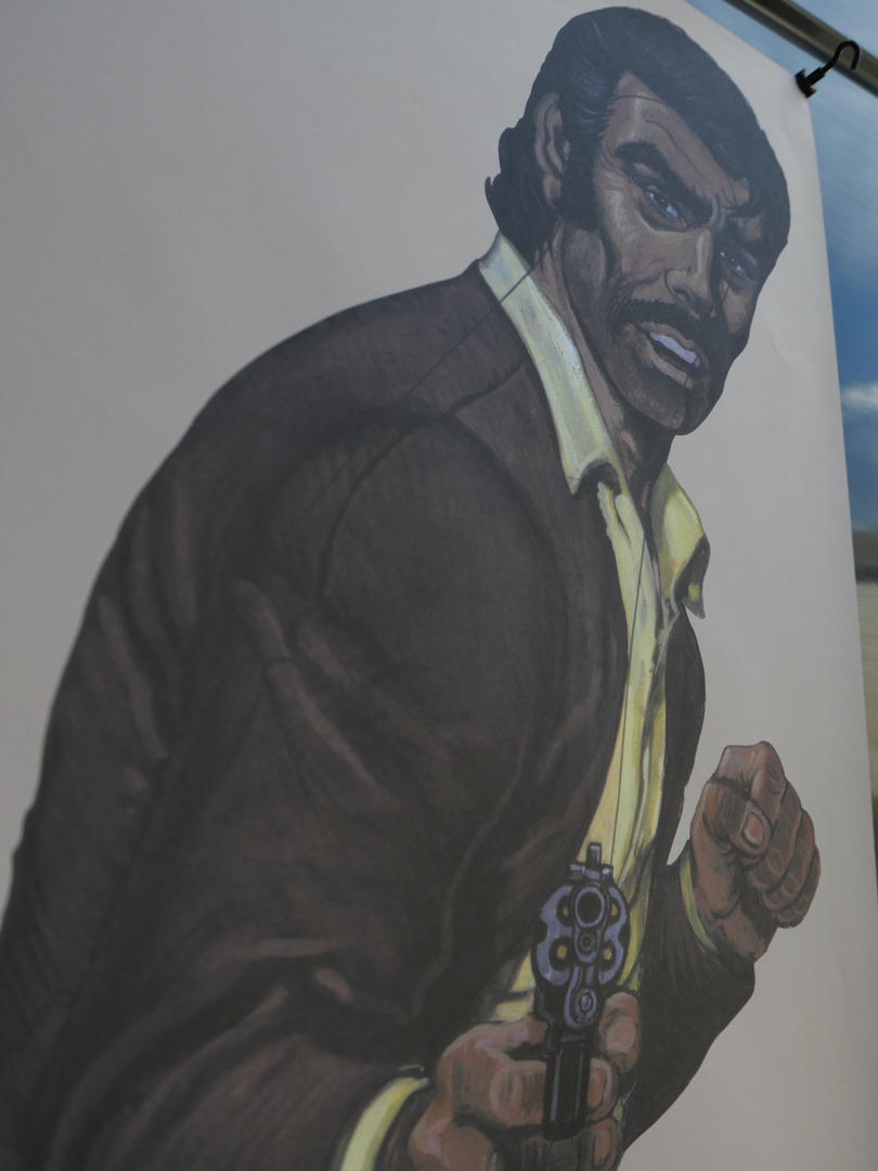 affiche poster cible silhouette gangster police – Image 9