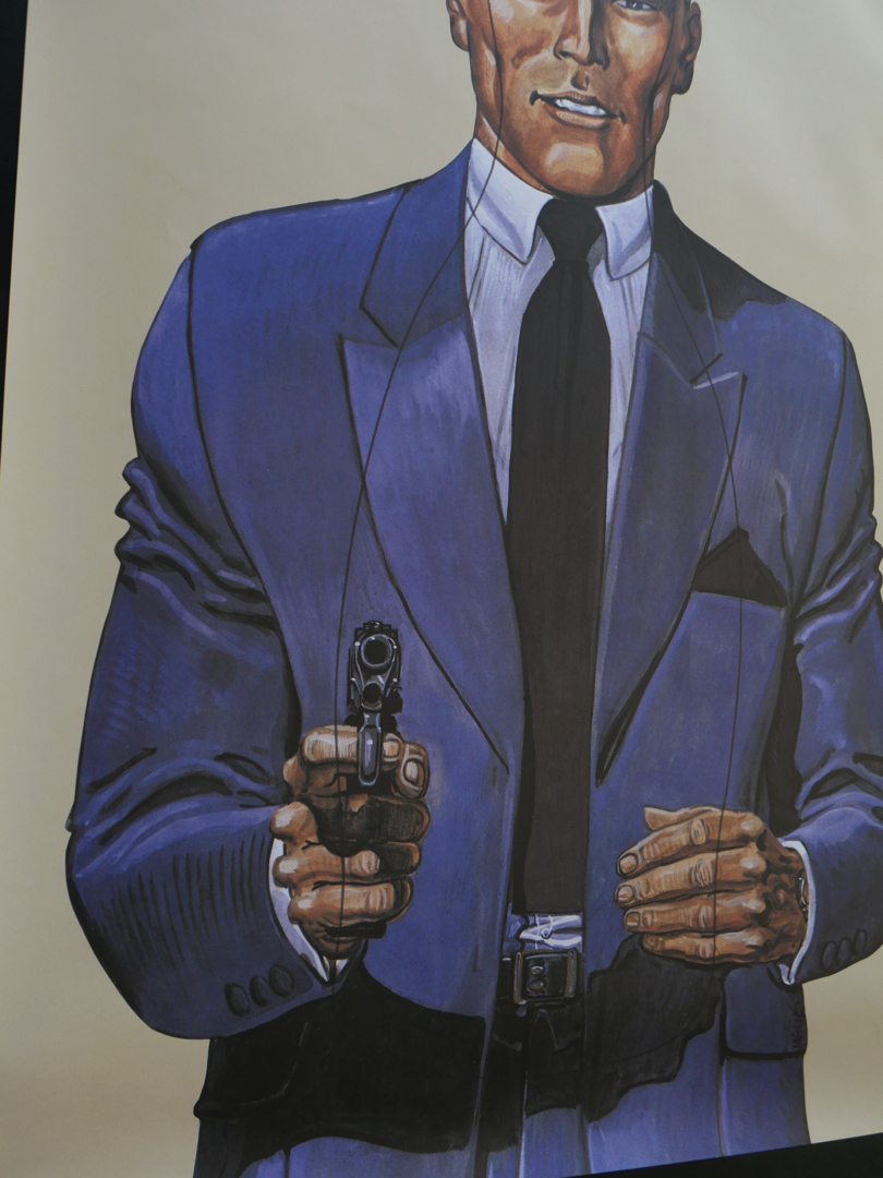 affiche poster cible silhouette gangster police – Image 7