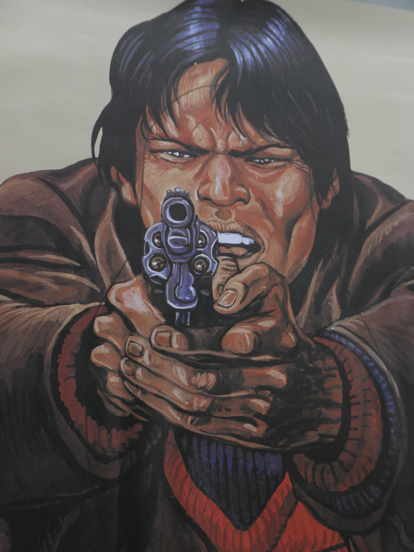 affiche poster cible silhouette gangster police – Image 5