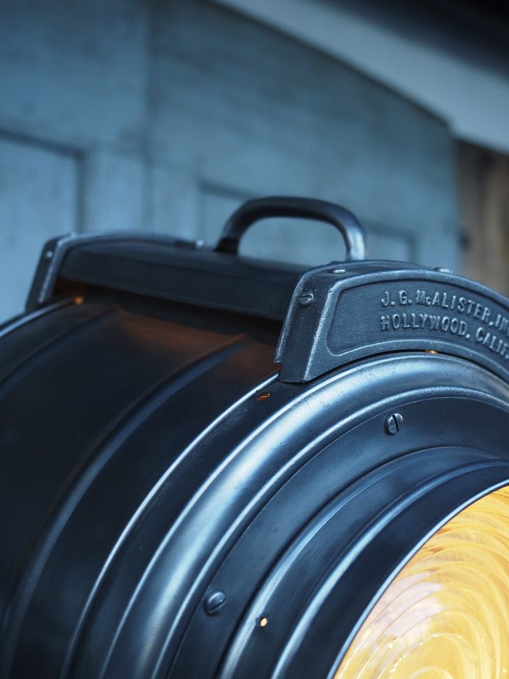 Rare gros projecteur cinema MCALISTER des studios Hollywood Californie 30/40 bronze – Image 14