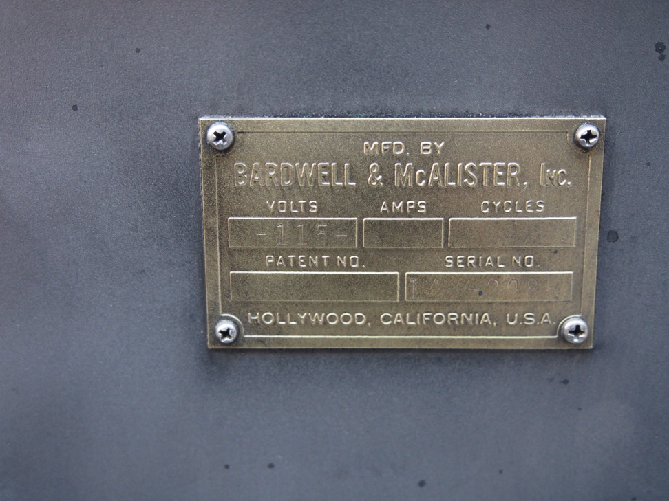 projecteur cinema MCALISTER des studios Hollywood Californie pied roulettes – Image 15