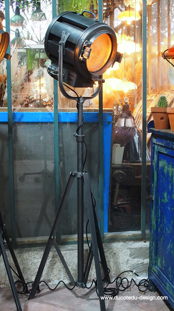 projecteur cinema hollywood Richardson 1950/60 pied cinema tripod – Image 2