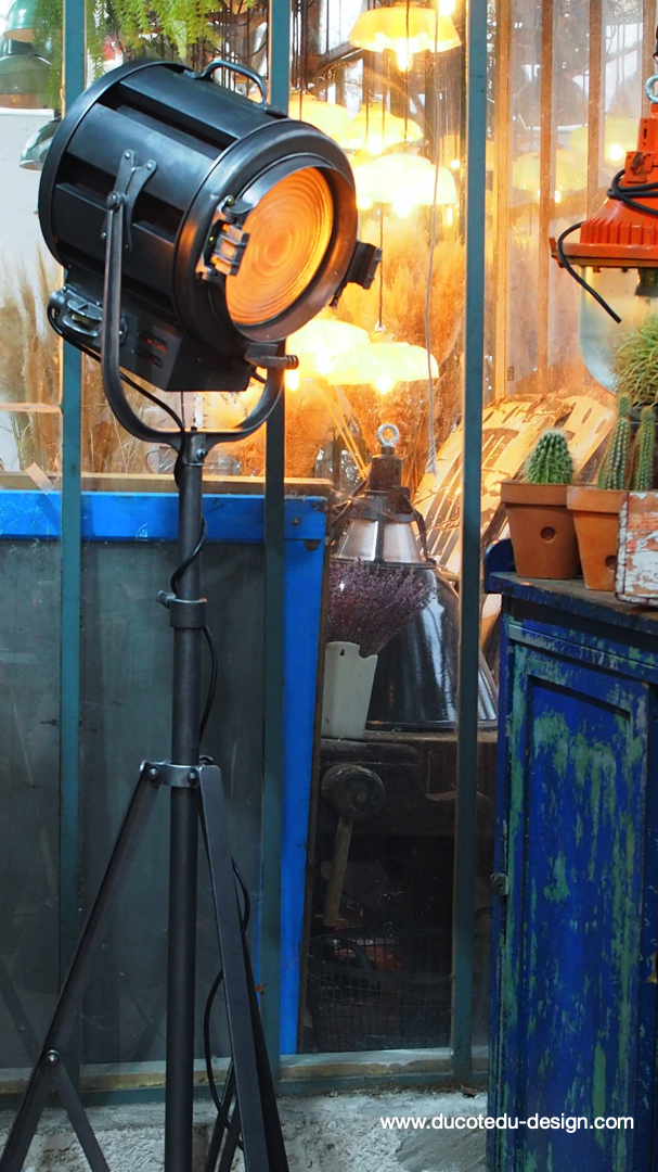 projecteur cinema hollywood Richardson 1950/60 pied cinema tripod – Image 17