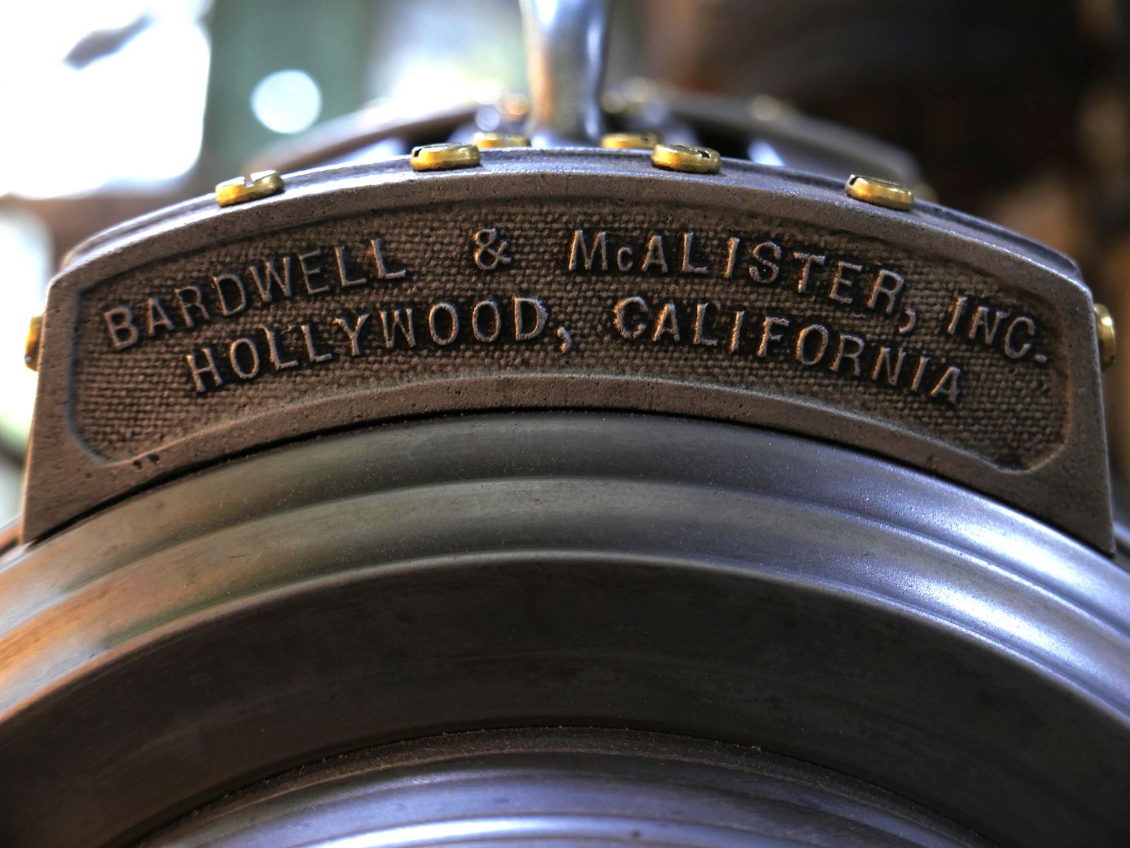 projecteur cinema MCALISTER des studios Hollywood Californie pied tripod – Image 10