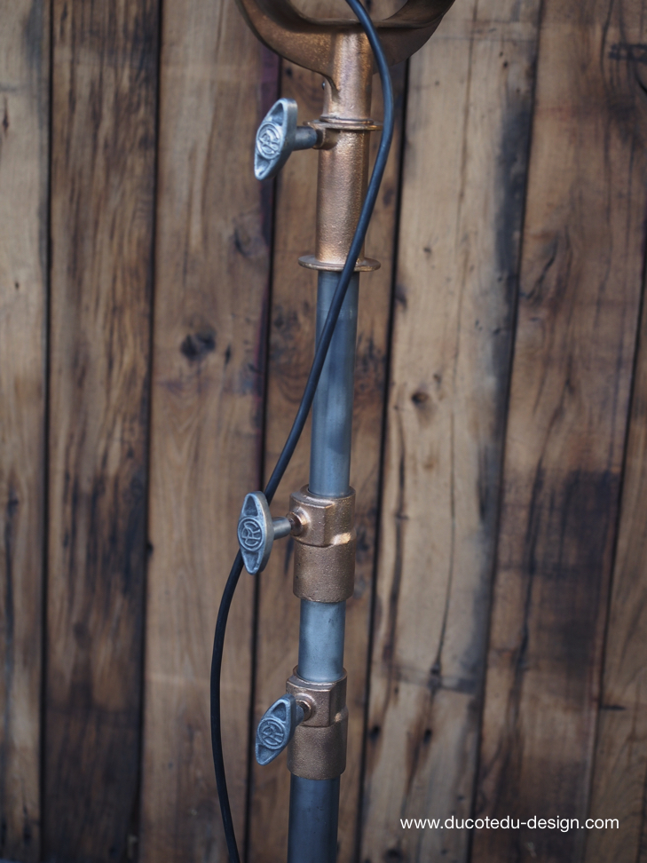 Ancien rare projecteur cinema hollywood Richardson 1930/40 pied cinema roulette – Image 7