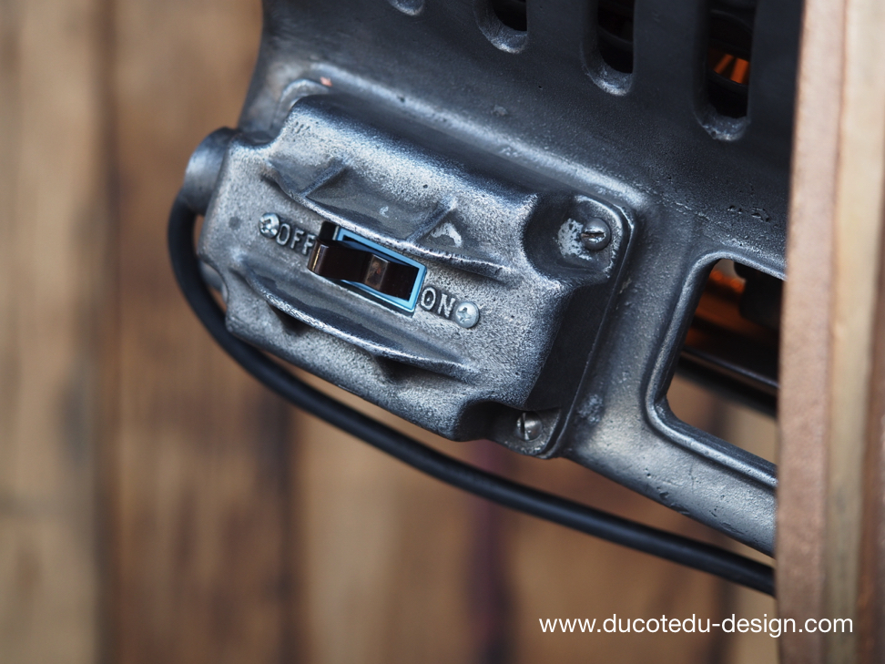 Ancien rare projecteur cinema hollywood Richardson 1930/40 pied cinema roulette – Image 11