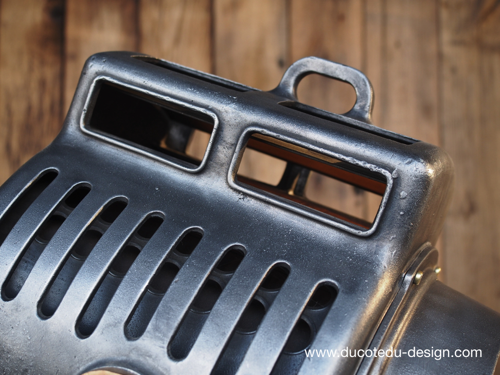 Ancien rare projecteur cinema hollywood Richardson 1930/40 pied cinema roulette – Image 12