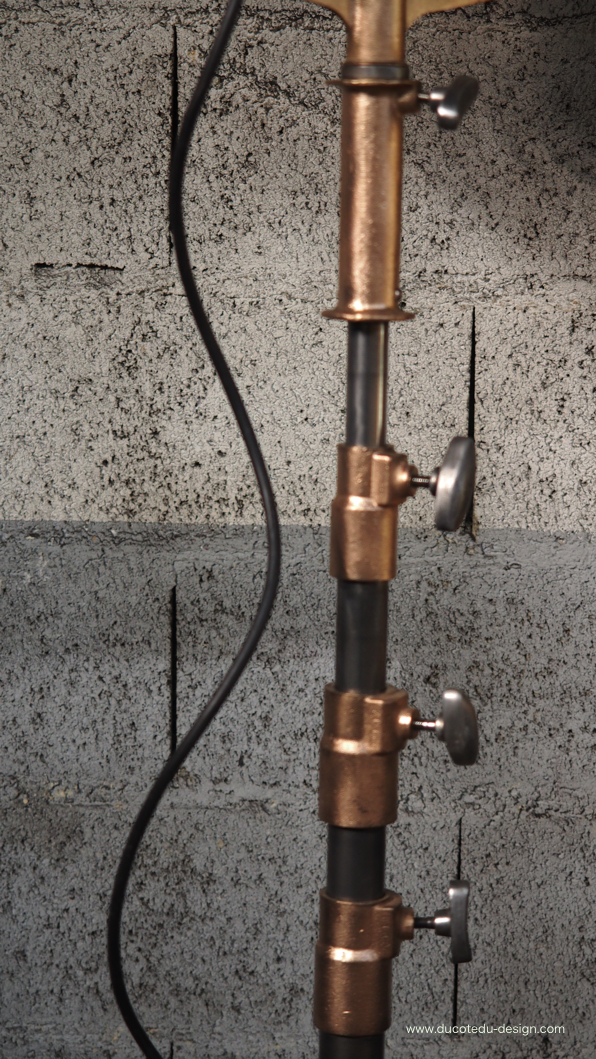 Ancien rare projecteur cinema hollywood Richardson 1930/40 pied cinema roulette – Image 10