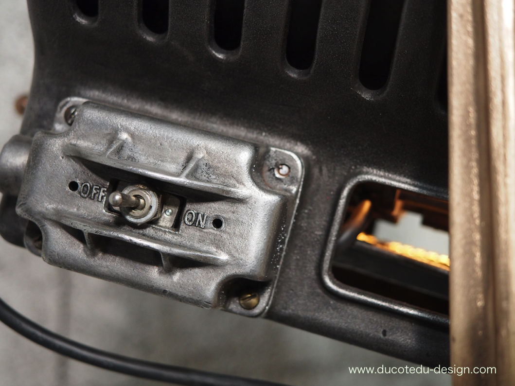 Ancien rare projecteur cinema hollywood Richardson 1930/40 pied cinema roulette – Image 13