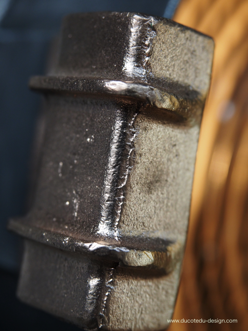 Ancien rare projecteur cinema hollywood Richardson 1930/40 pied cinema roulette – Image 15