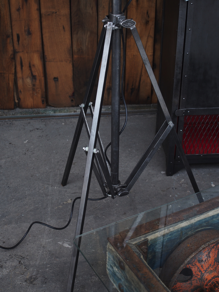 Rare projecteur cinema MCALISTER des studios Hollywood Californie pied tripod – Image 6