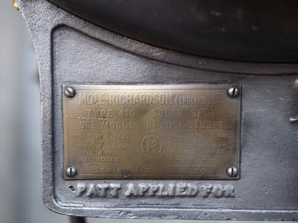 projecteur cinema MOLE RICHARDSON studio PINEWOOD – Image 8