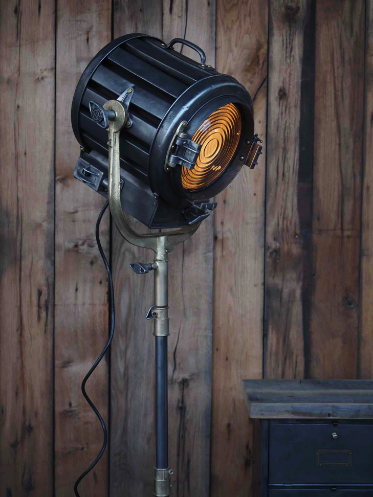 projecteur cinema hollywood Richardson 1930/40 pied roulette – Image 3