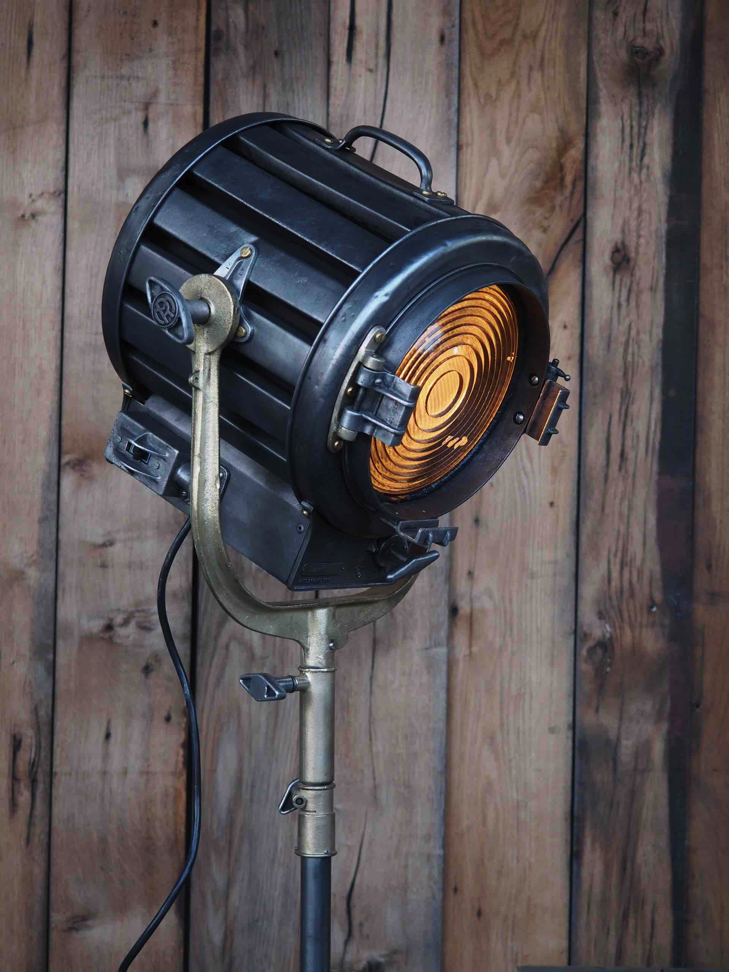 projecteur cinema hollywood Richardson 1930/40 pied roulette – Image 4