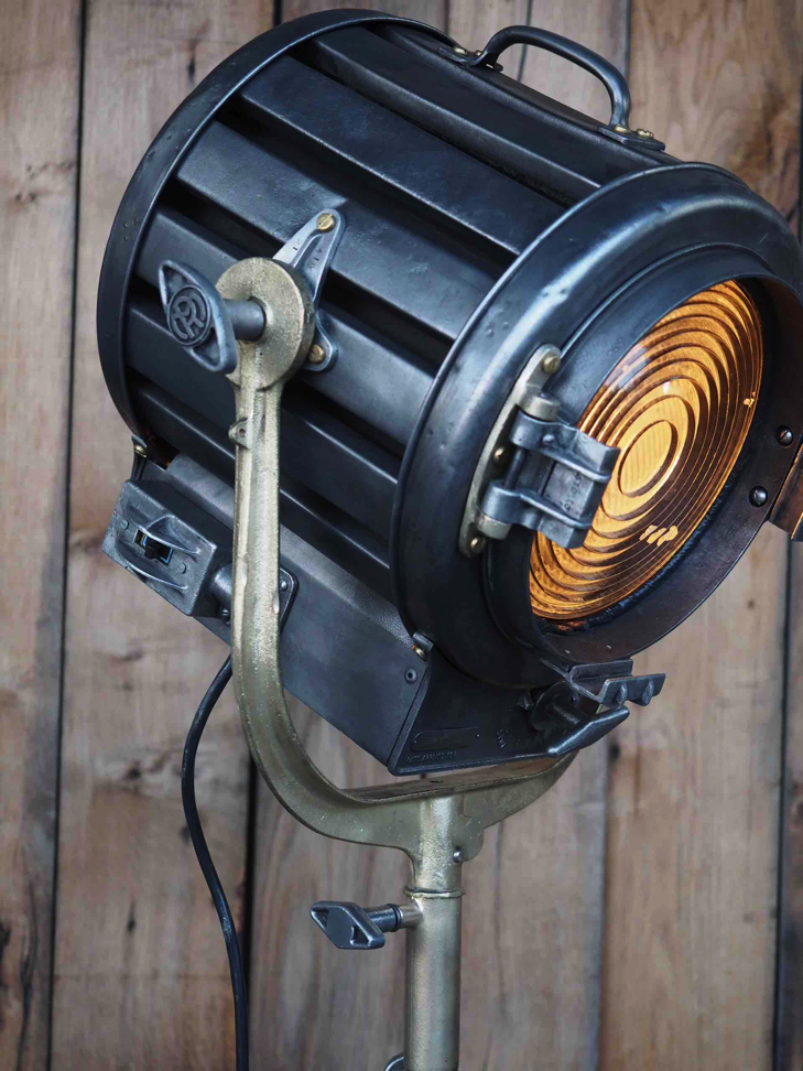 projecteur cinema hollywood Richardson 1930/40 pied roulette – Image 5