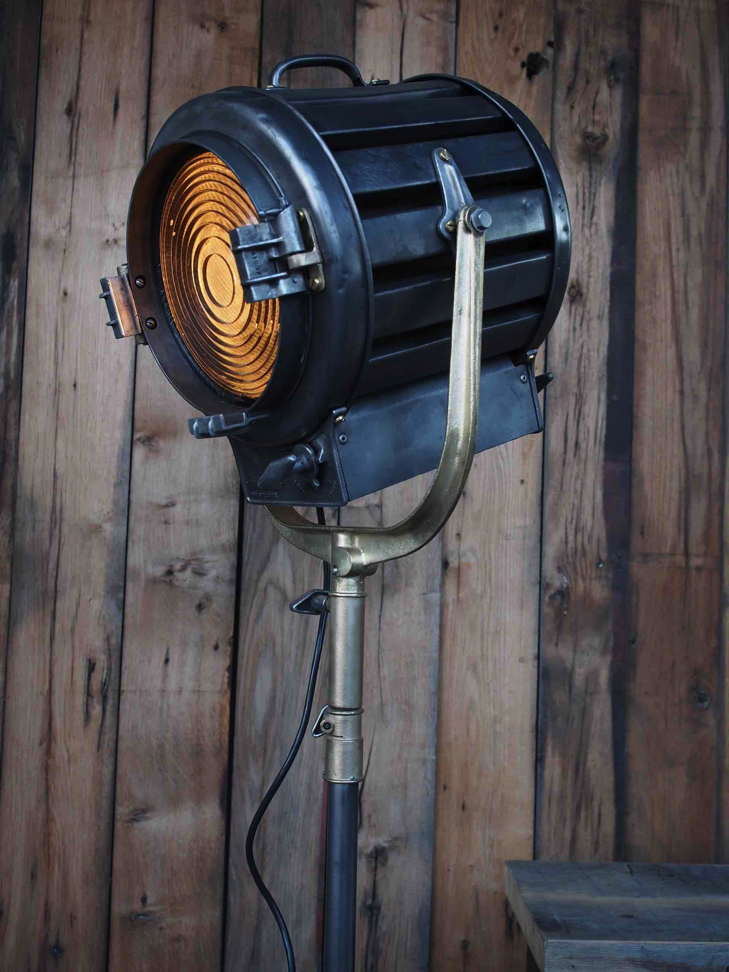 projecteur cinema hollywood Richardson 1930/40 pied roulette – Image 12