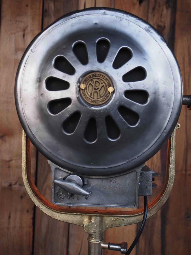 projecteur cinema hollywood Richardson 1930/40 pied roulette – Image 15