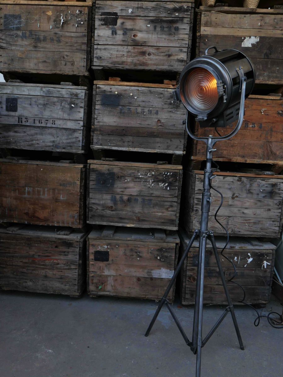 projecteur cinema hollywood Richardson 1950/60 pied cinema tripod – Image 4